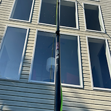 Residential Window Cleaning in Creve Coeur, MO with Water Fed Pole Technology